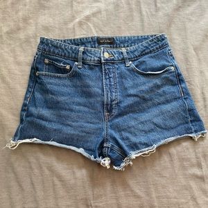 Free Assembly denim shorts